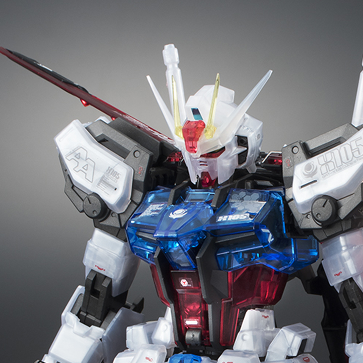 MG 1/100 ガンダムベース限定 エールストライクガンダムVer.RM［クリアカラー］
