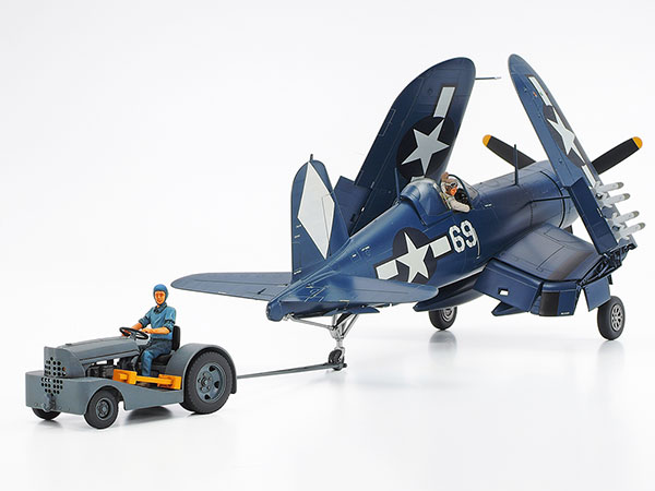 1/48 ヴォート F4U-1D コルセア モトタグ牽引セット