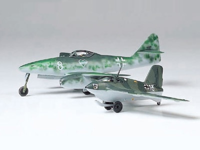 1/100 メッサーシュミット Me262A & Me163B