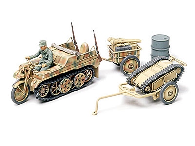 1/48 ケッテンクラート牽引セット(インファントリーカート・ゴリアテ付き)