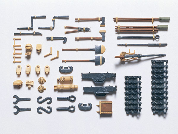 1/35 ドイツIV号戦車 車外装備品セット