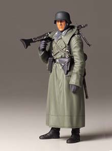1/16 WWII ドイツ機関銃手(後期型オーバーコート)