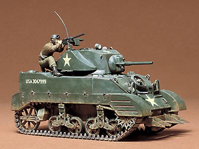 1/35 アメリカ軽戦車 M5A1 ヘッジホッグ