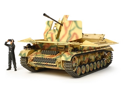 1/48 ドイツIV号対空自走砲 メーベルワーゲン(3.7cm Flak43搭載型)