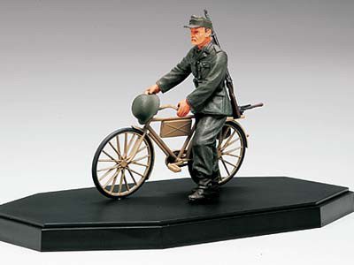 1/35 ドイツ歩兵 自転車行軍セットB (完成品)