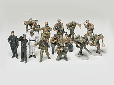 1/48 WWII ドイツ装甲擲弾兵チーム