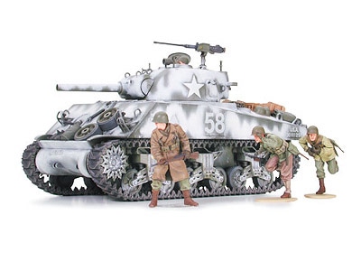 1/35 アメリカ M4A3 シャーマン・105mm榴弾砲搭載型 (突撃支援)