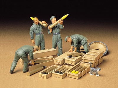 1/35 ドイツ戦車兵 砲弾搭載セット