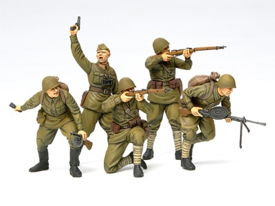 1/35 ソビエト歩兵 突撃セット(1941-1942)