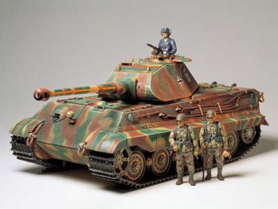 1/16 ドイツ重戦車 キングタイガー (ポルシェ砲塔)