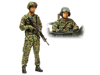 1/16 陸上自衛隊 戦車乗員セット