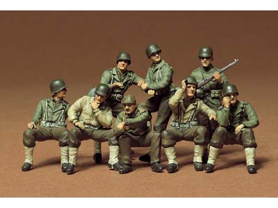 1/35 アメリカ歩兵 コンバットクルーセット