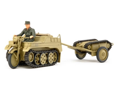 1/48 ケッテンクラート&ゴリアテ牽引セット (完成品)