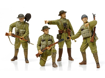 1/35 WWI イギリス歩兵・小火器セット