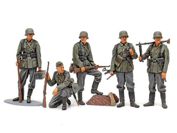 1/35 ドイツ歩兵セット (大戦中期)