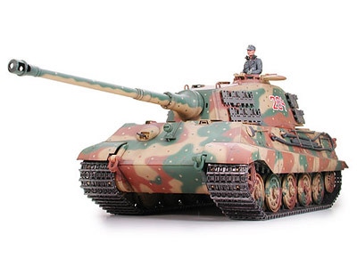 1/16 キングタイガー ヘンシェル砲塔 (モーターライズ仕様)