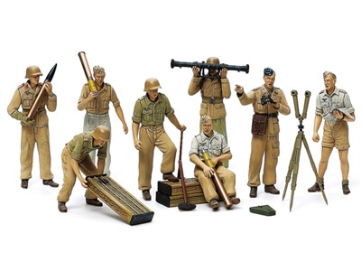 1/35 ドイツ アフリカ軍団 空軍砲兵セット