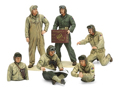 1/35 アメリカ戦車兵セット (ヨーロッパ戦線)