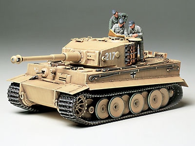 1/35 ドイツ タイガーI 中期型 オットー・カリウス搭乗車
