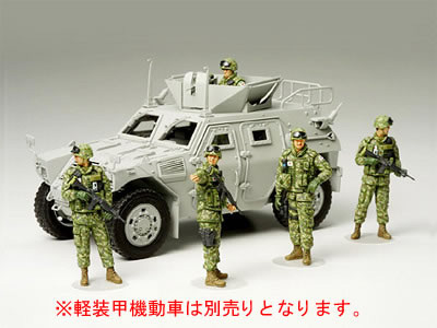 1/35 陸上自衛隊 イラク派遣隊員セット