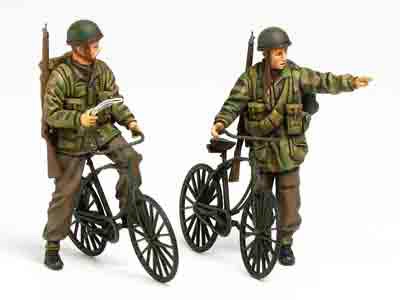 1/35 イギリス軍空挺兵自転車セット