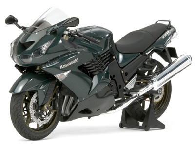 1/12 カワサキ ZZR1400 パールメテオグレイ (完成品)