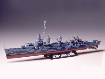 1/350 アメリカ海軍駆逐艦 フレッチャー